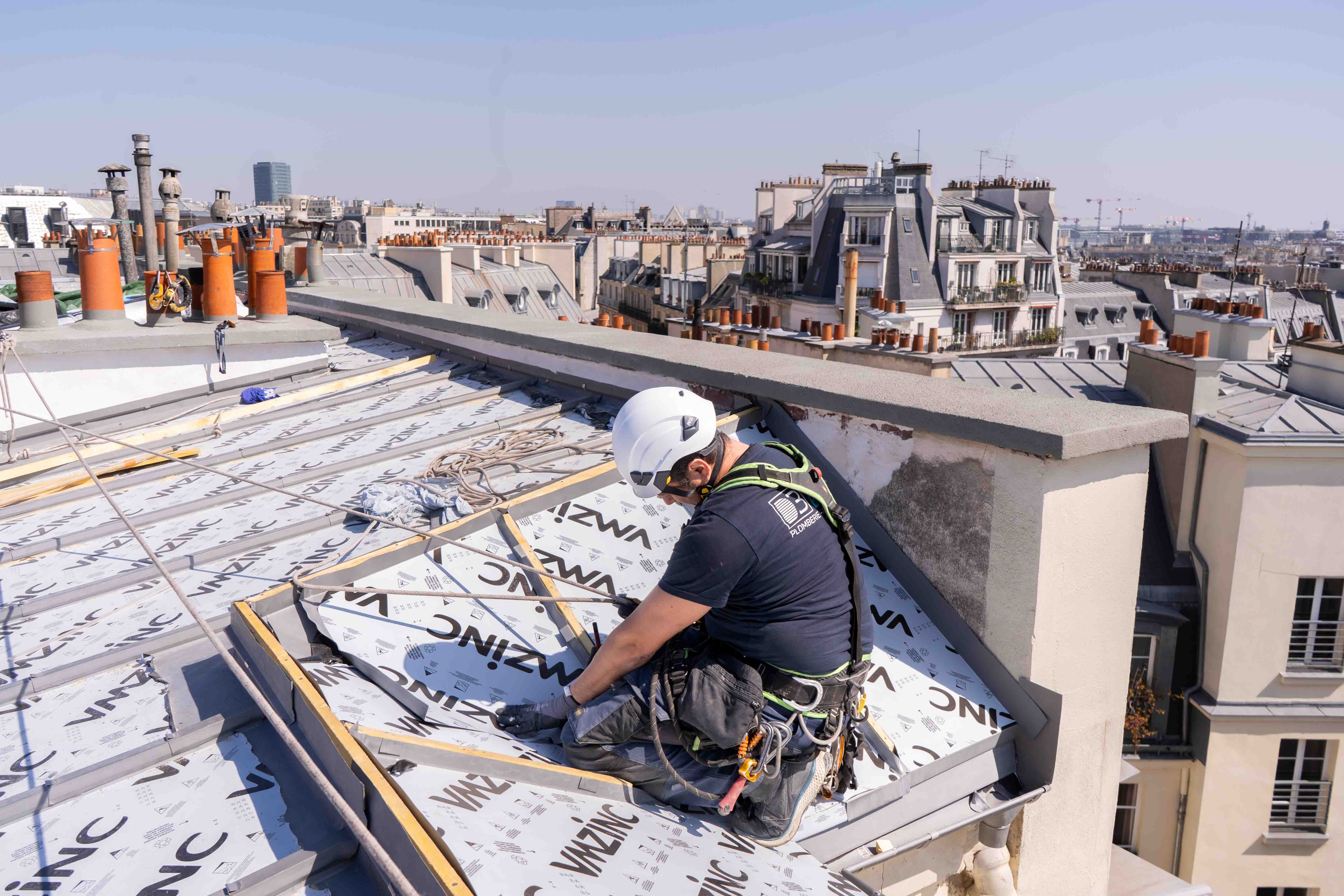 Chantier couverture Daniel Bain — Île-de-France 1