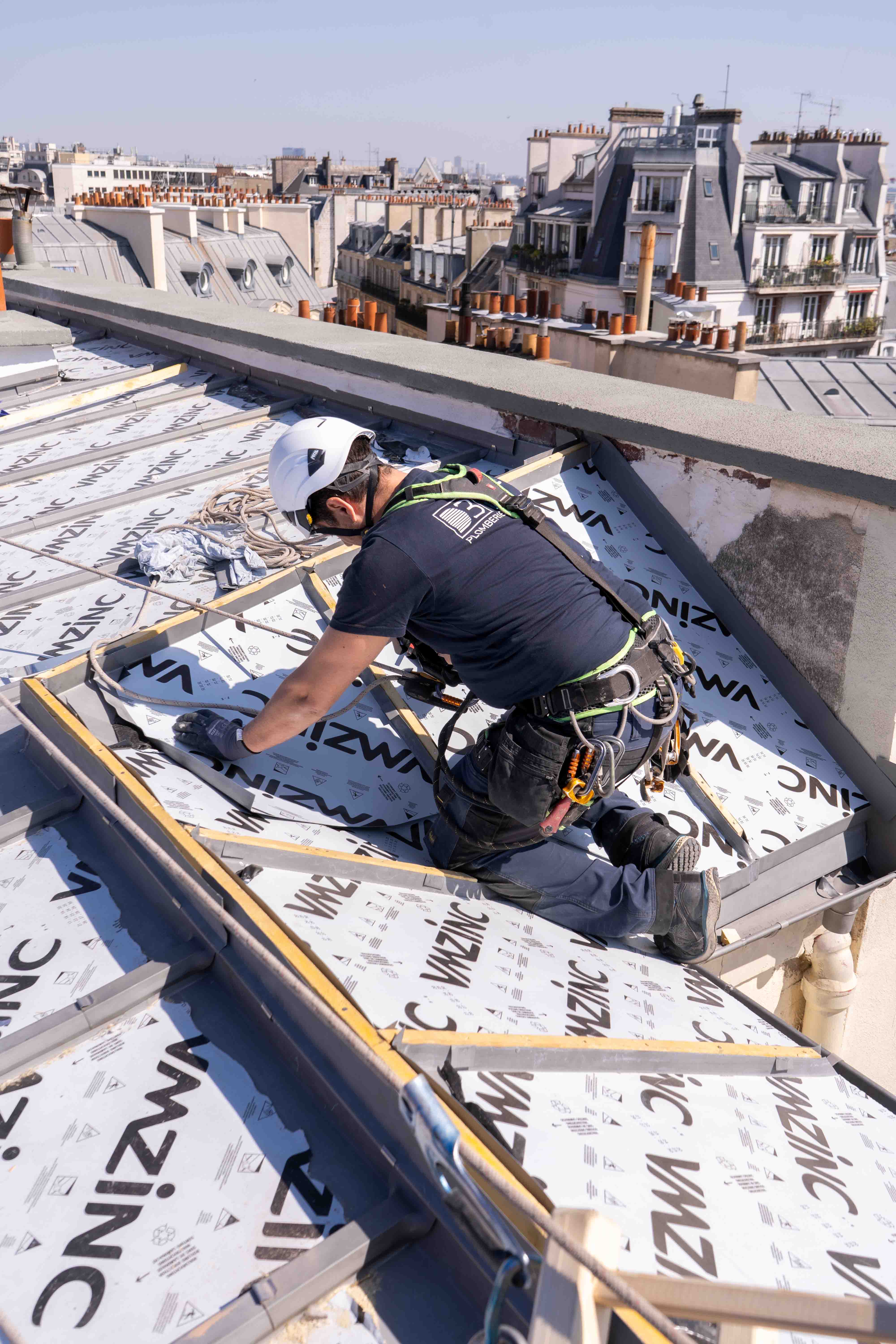 Chantier couverture Daniel Bain — Île-de-France 2